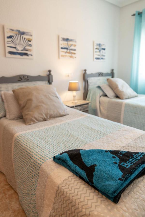 Santa Pola, Gran Alacant, Playas a 10 min a pie, adosado completo, BBQ, Chillout, Solarium Exterior foto